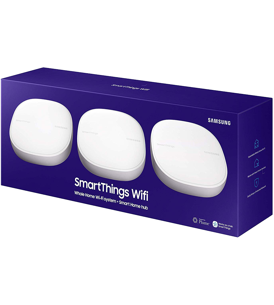 3Samsung-Smartthings-wifi-hub_box 3Pack-Samsung SmartThings WiFi Mesh Router - Packaging