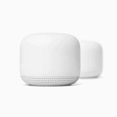 Google - Nest Wifi AC2200 Mesh System Router and Point